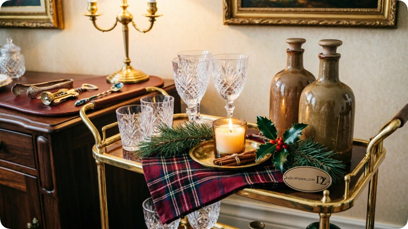 Style the Bar Cart