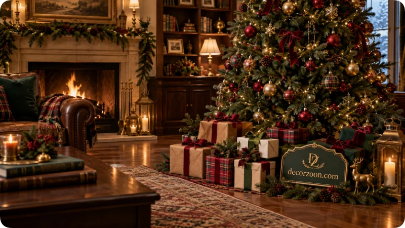 Wrap Gifts as Part of the Decor