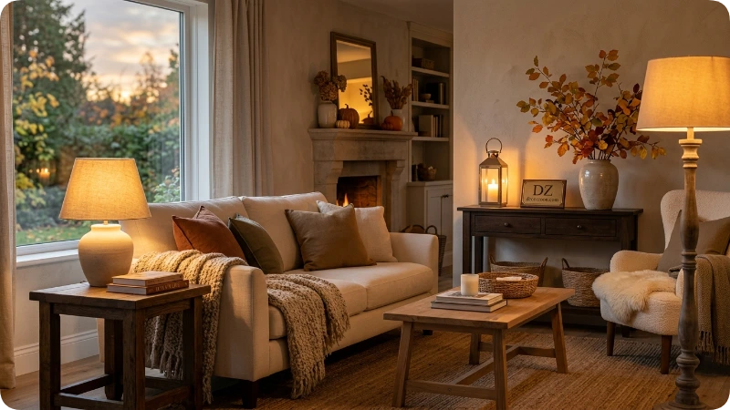Add Fall Atmosphere With Better Lighting