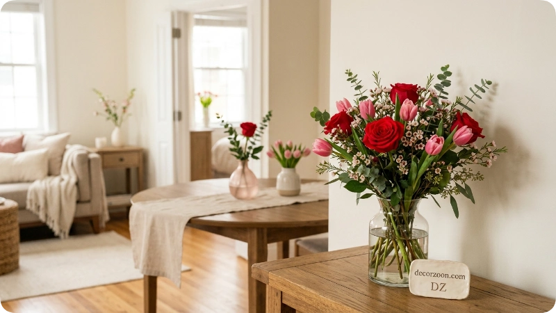 Arrange Fresh Flowers in More Than One Room