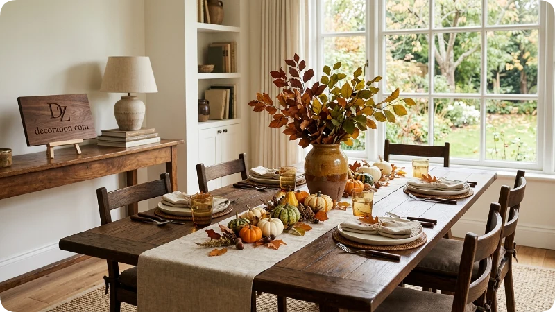 Bring Autumn Leaves and Branches to the Table