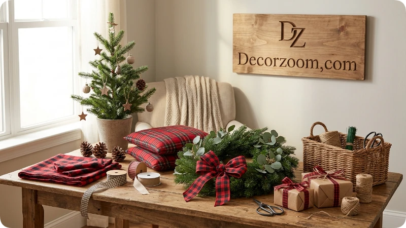 Budget Friendly Buffalo Plaid Christmas