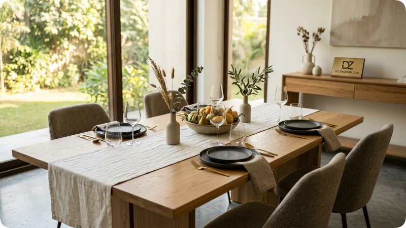 Build a Modern Thanksgiving Table With Neutral Colors