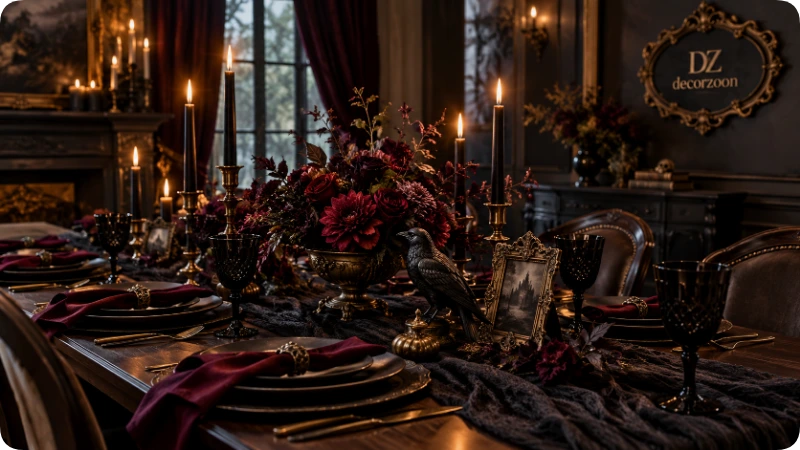 Build a Moody Gothic Tablescape