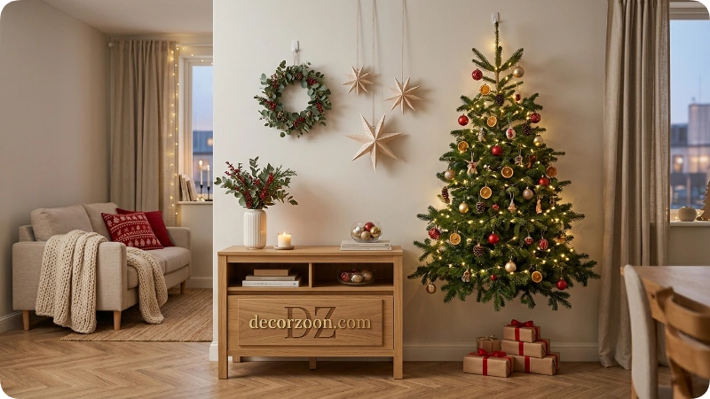 Christmas Wall Decor for Small Homes