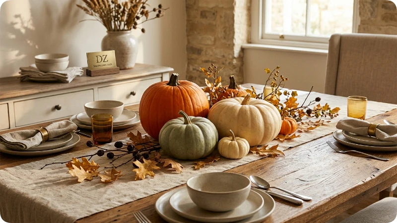 Create a Classic Pumpkin Centerpiece