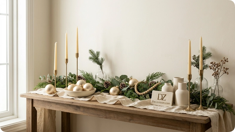 Create an Elegant Holiday Look With Metallic Accents