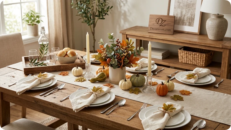 Create a Simple Dollar Store Thanksgiving Table