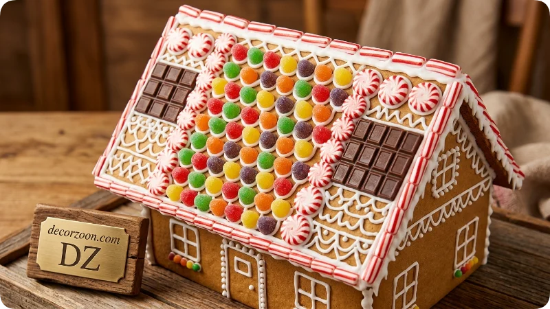 Decorate the Roof With Candy Shingles