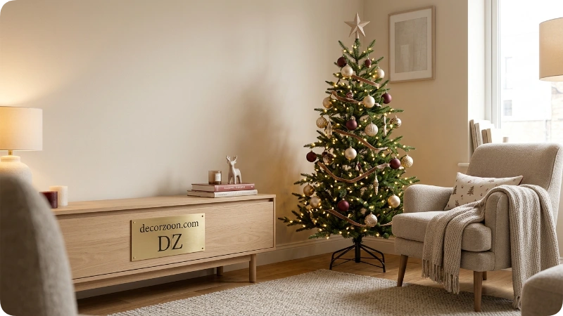 Decorate a Small or Slim Christmas Tree