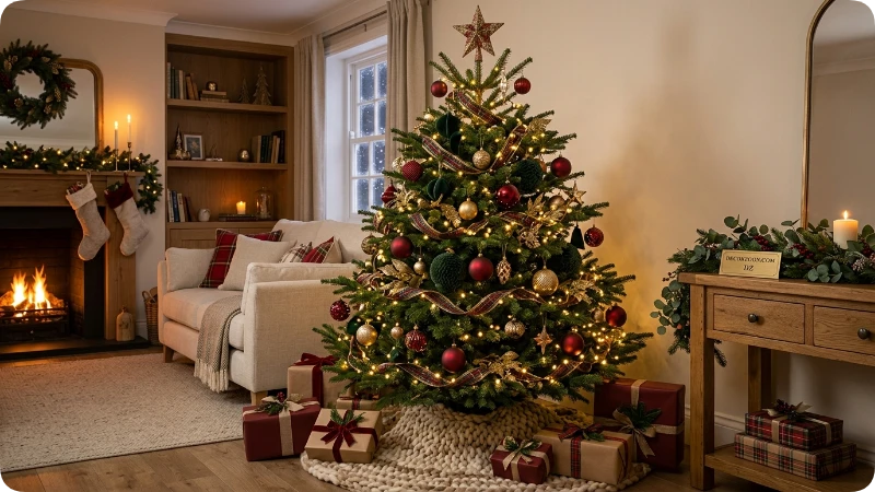 Decorate Your Christmas Tree With Coordinated Ornaments