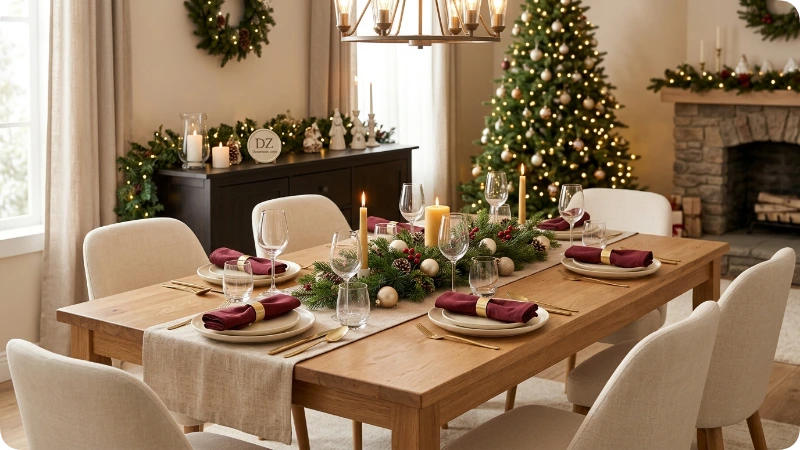 Design a Festive Dining Table With