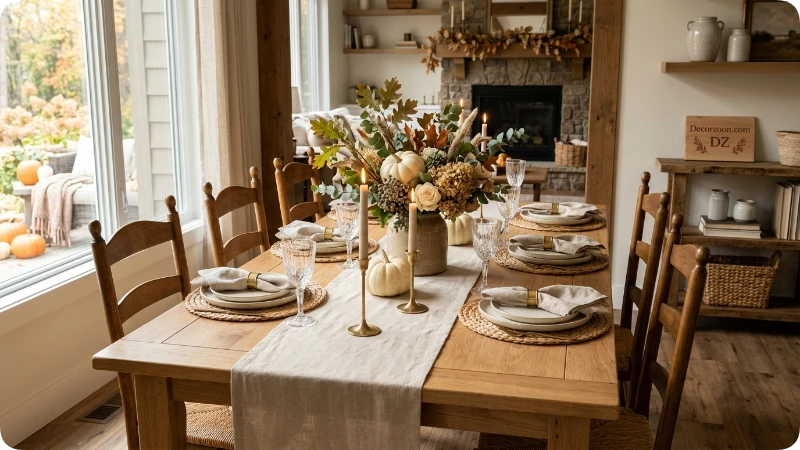Embrace Farmhouse Charm With Wood and Linen