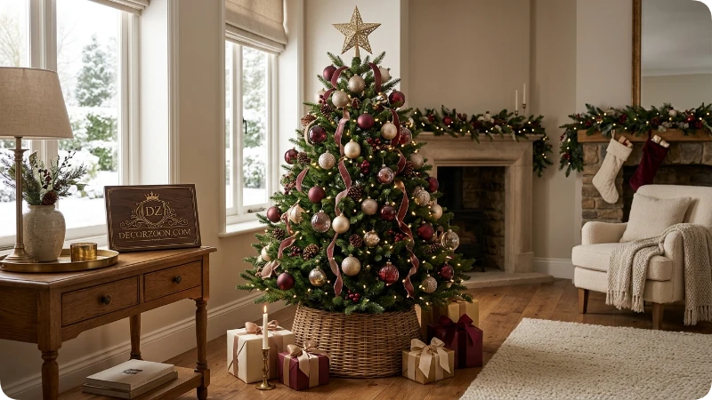 Finish the Tree With a Coordinated Topper and Base
