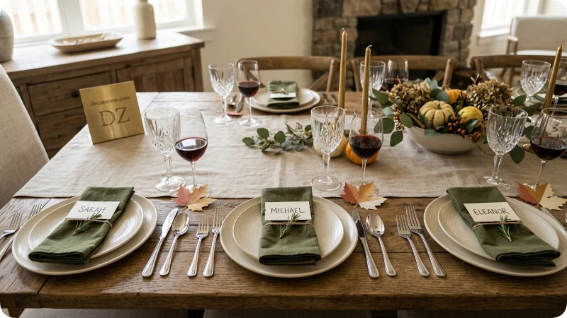 Give Each Guest a Thoughtful Place Setting