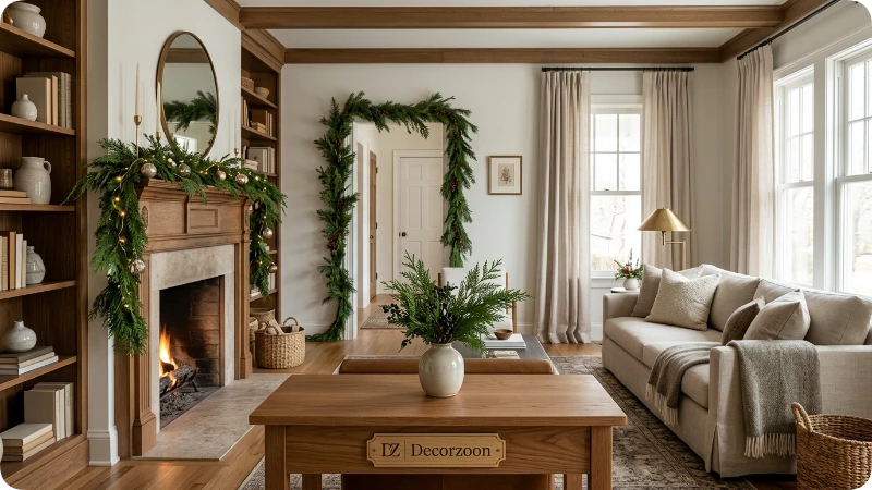 Greenery Where the Room Already Has Structure