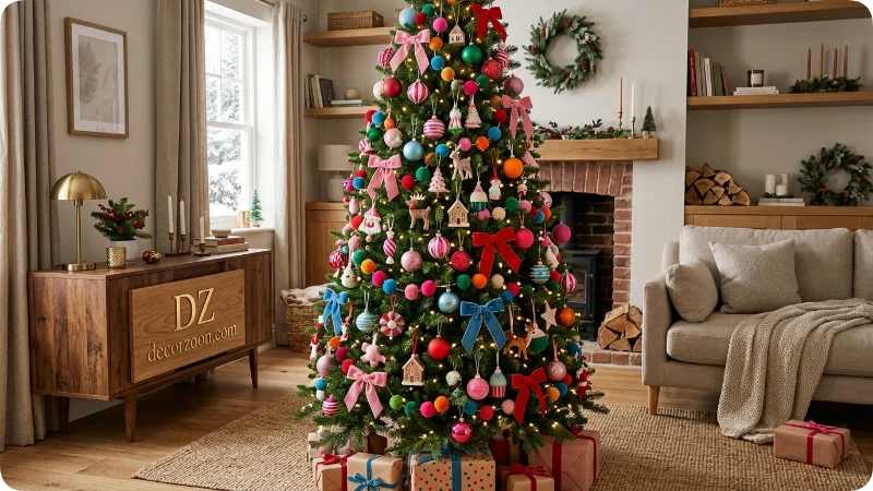 Make a Colorful and Playful Christmas Tree