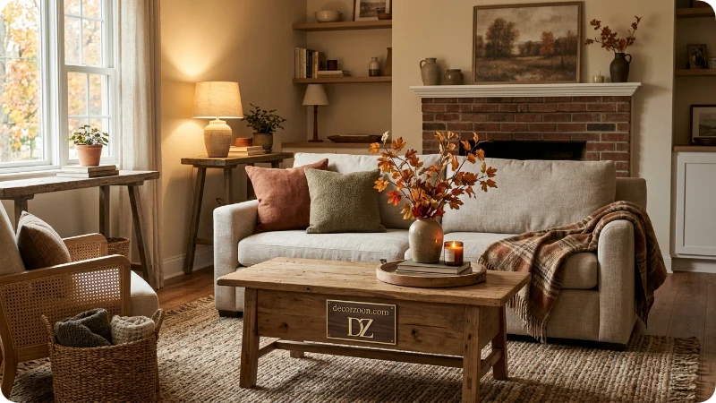 Make the Living Room the Main Cozy Zone