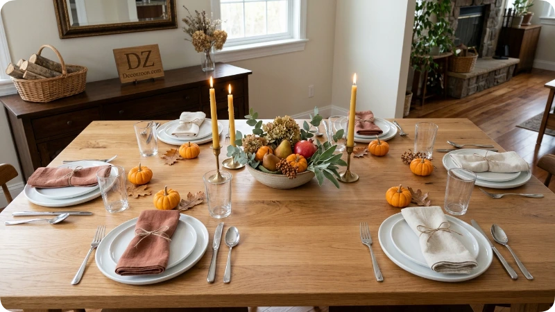 Set the Table With Everyday White Dishes