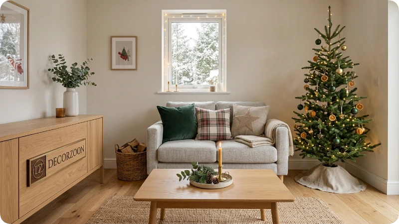 Small Rooms Feel Festive Without Losing Function