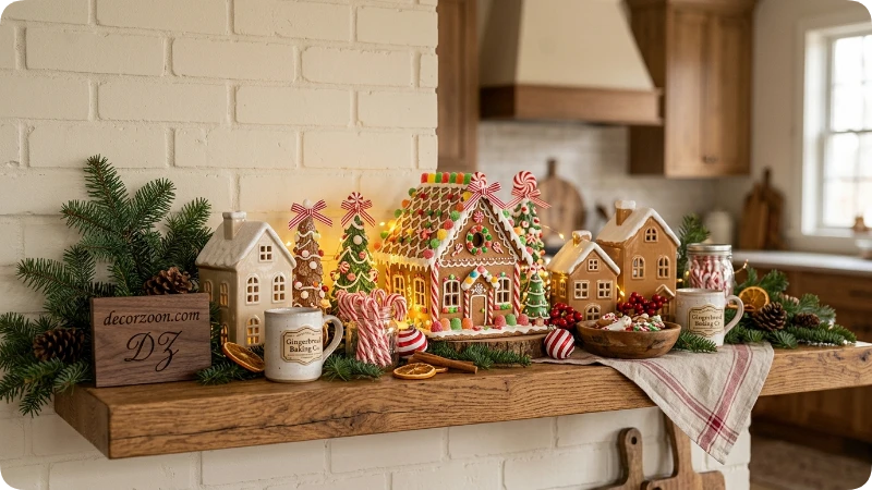 Try a Gingerbread Inspired Christmas Theme