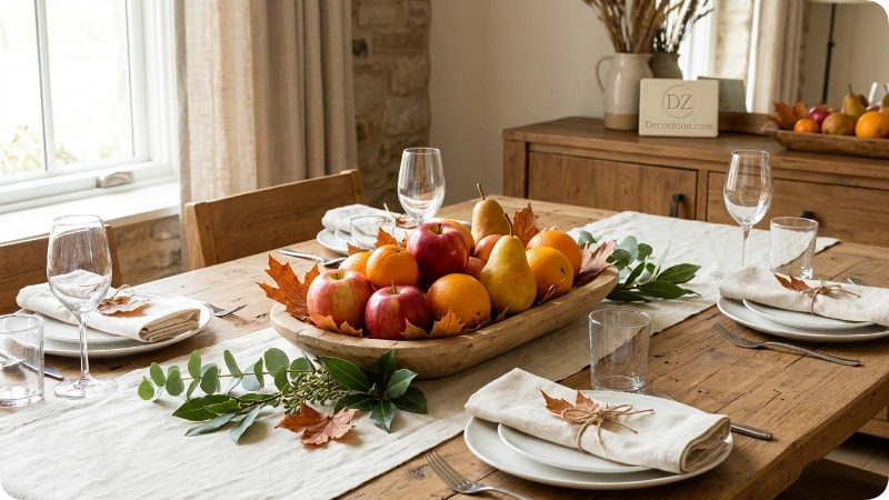 Turn Grocery Store Fruit Into Table Decor