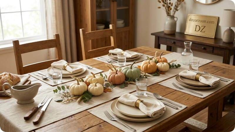 Use Mini Pumpkins for an Easy Seasonal Centerpiece