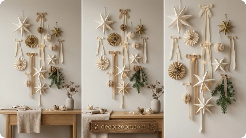 Use Ribbon, Paper Stars