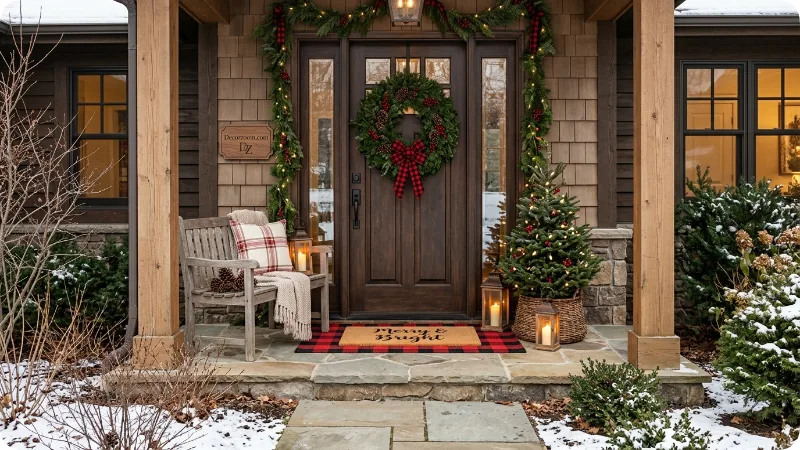 Welcome Guests With a Buffalo Plaid
