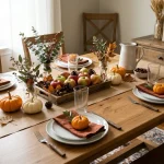 Cheap Thanksgiving Table Decor