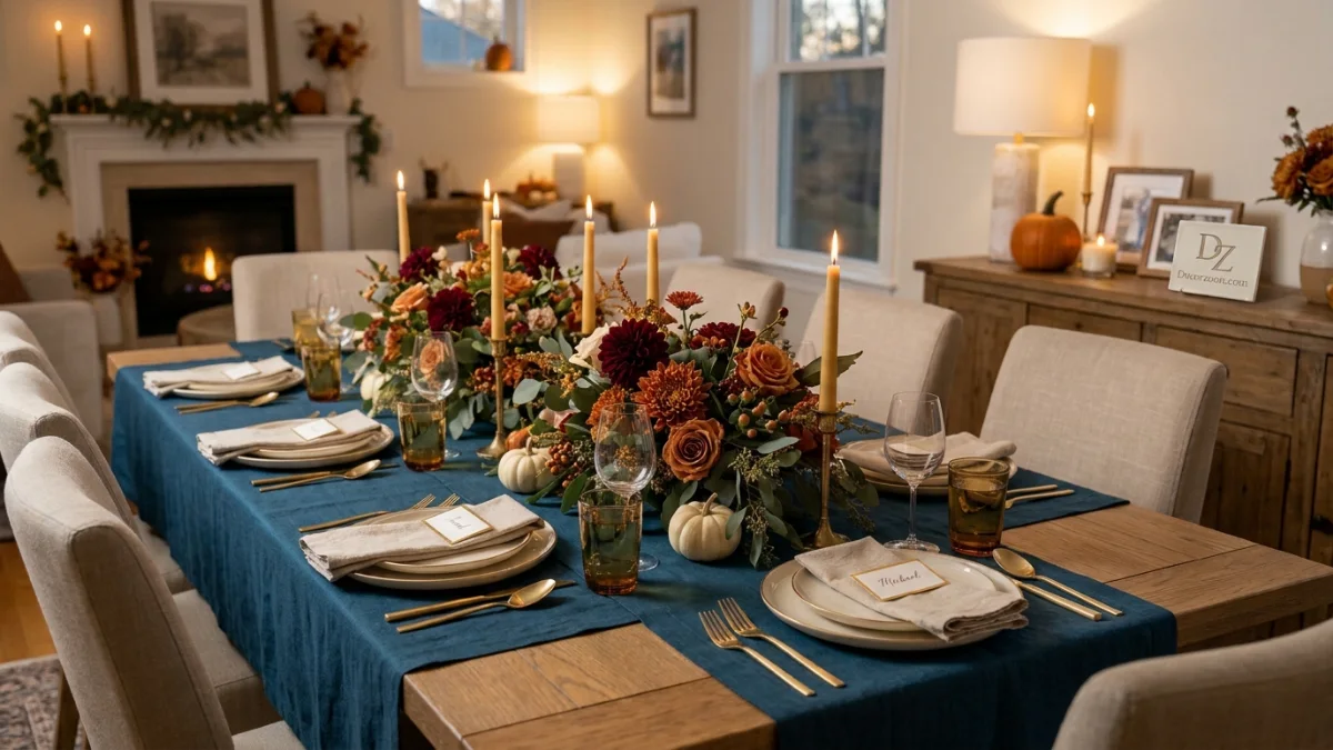 Elegant Thanksgiving Table Decor