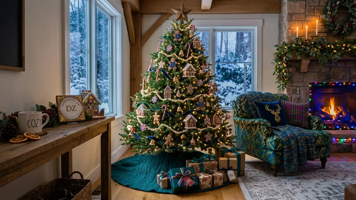 Gingerbread Christmas Tree Decor