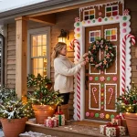 Gingerbread House Door Decorations